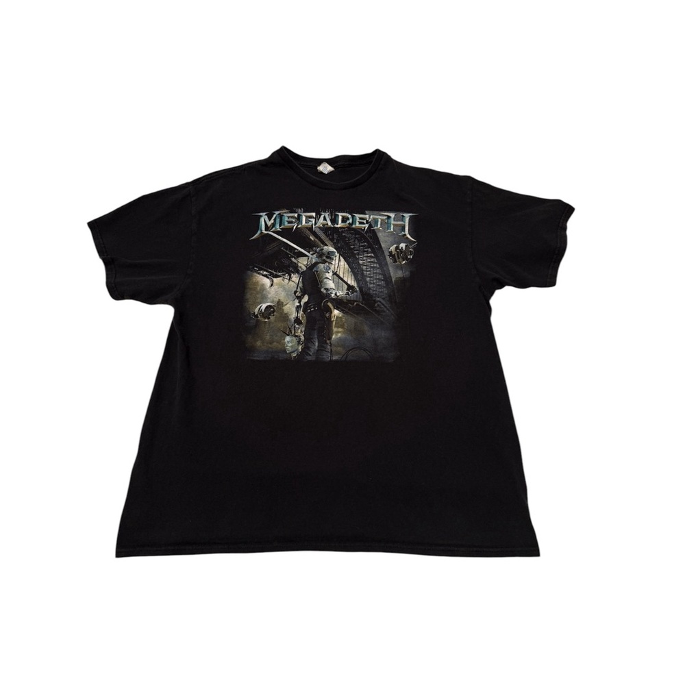 Megadeth Dystopia Black Graphic T-Shirt Size XL